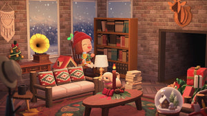 Mu's Christmas Living Room