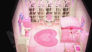 Vibrant Pink Bedroom