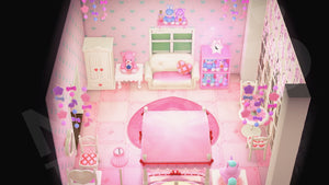 Vibrant Pink Bedroom