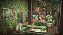 Load image into Gallery viewer, Green Retro Bedroom
