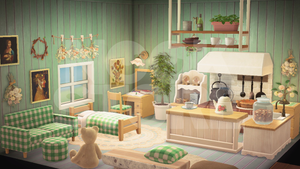 Green Cottage Room