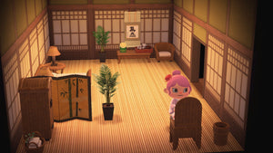 Rattan Wooden Zen Room