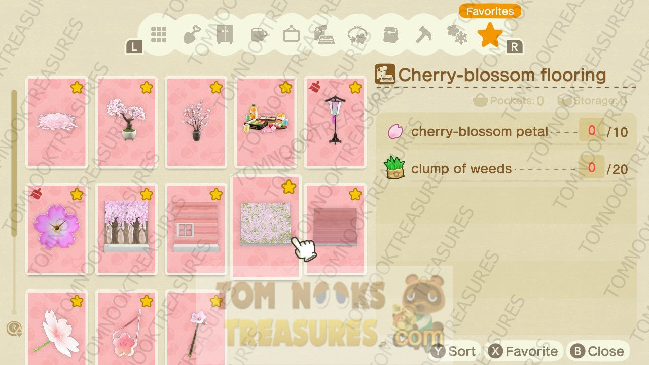 petER!! 🍐🌱 on X: anyone looking for cherry blossom recipes? I can help  you to craft them for free!!! #AnimalCrossingNewHorizons #ACNH   / X