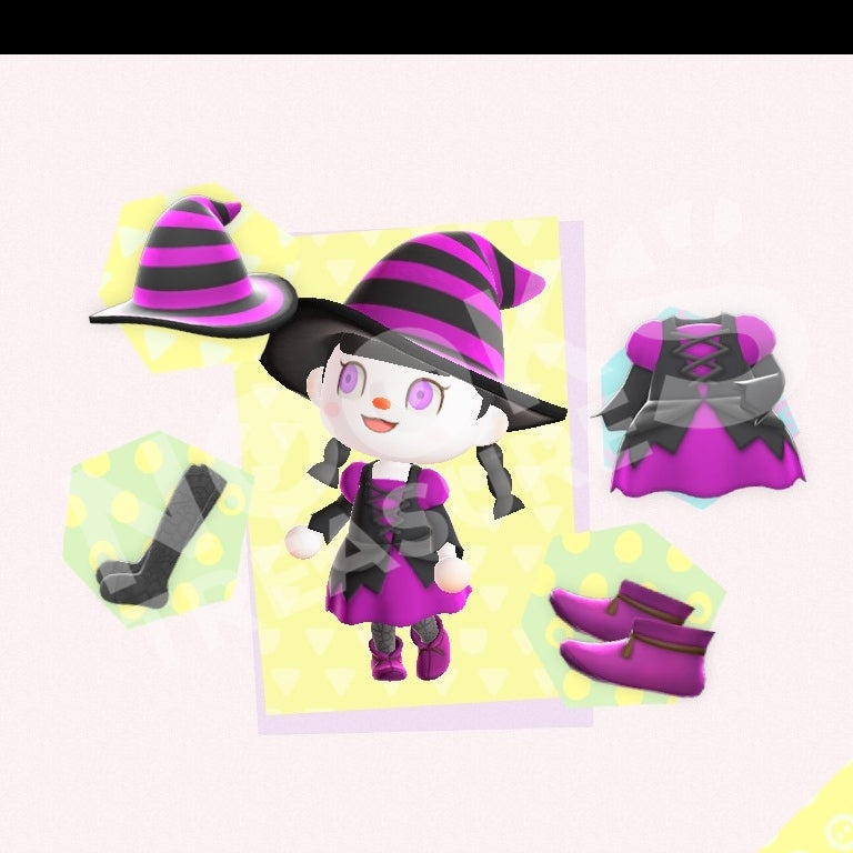 Witch's Outfit (Purple)