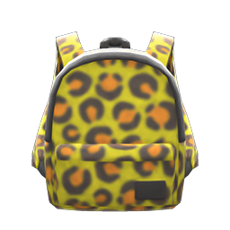 Leopard-Print Backpack