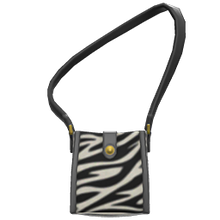 Load image into Gallery viewer, Zebra-Print Shoulder Bag
