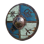 Blue-White Wooden Shield [PS4/5]