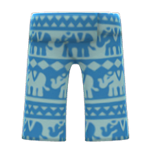 Load image into Gallery viewer, Elephant-Print Pants
