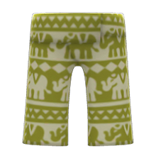 Load image into Gallery viewer, Elephant-Print Pants
