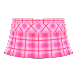 Checkered School Skirt