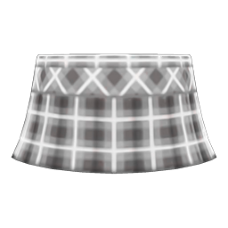 Checkered School Skirt
