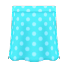 Load image into Gallery viewer, Long Polka Skirt

