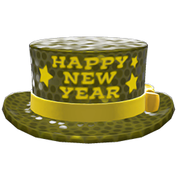 New Year'S Silk Hat