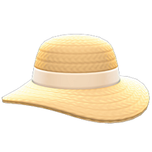 Load image into Gallery viewer, Wide-Brim Straw Hat
