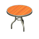 Metal-And-Wood Table