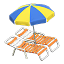Beach Chairs With Parasol