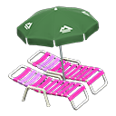 Load image into Gallery viewer, Beach Chairs With Parasol
