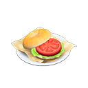 Tomato Bagel Sandwich