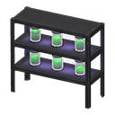 Glowing-Moss-Jar Shelves