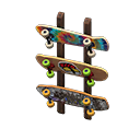 Load image into Gallery viewer, Skateboard Wall Rack
