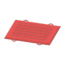 Red Exercise Mat