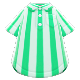 Vertical-Stripes Shirt