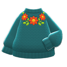 Load image into Gallery viewer, Flower Sweater
