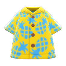 Load image into Gallery viewer, Pineapple Aloha Shirt
