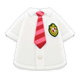 Short-Sleeved Uniform Top