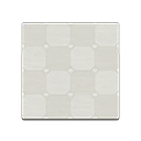 Cute White-Tile Flooring