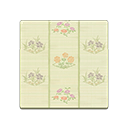 Floral Rush-Mat Flooring