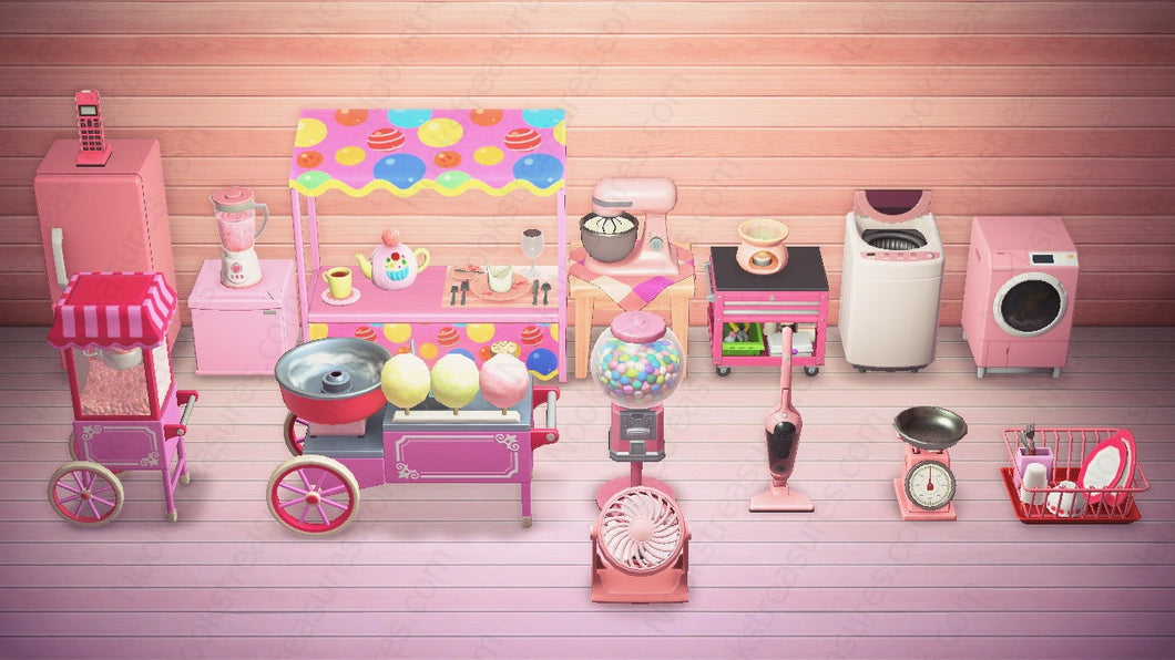 Pink Kitchen Set 1