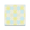 Pastel Puzzle Flooring