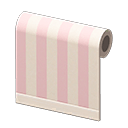 Pink-Striped Wall