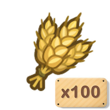 wheat x 100