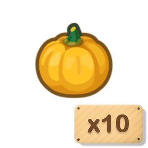 Yellow Pumpkin  X 10