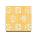 Yellow Floral Flooring